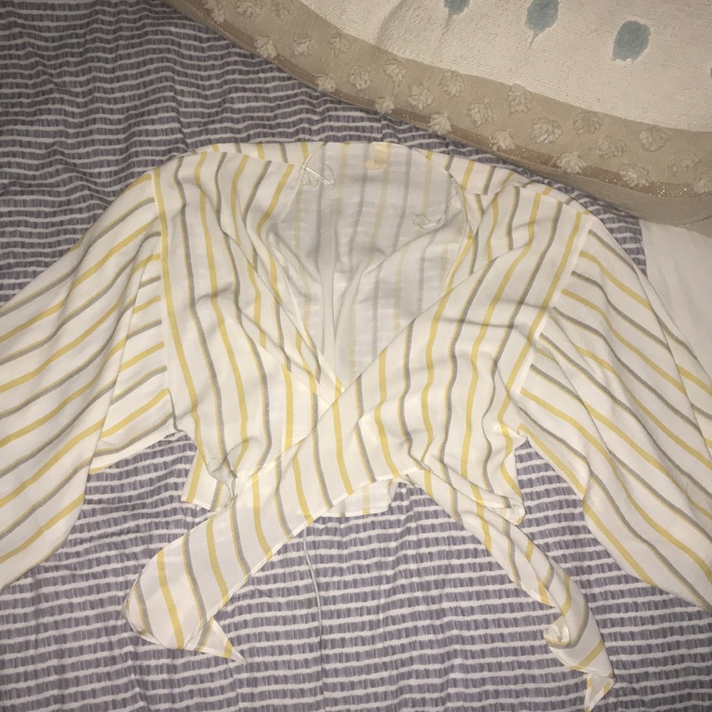 Urban front tie cute blouse